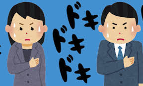 緊張と口臭の関係イメージ